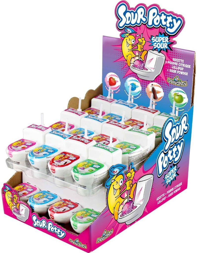 Funny Candy potty candy 24 pieces