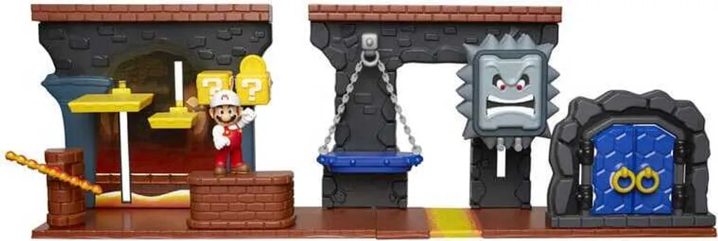 Playset Super Mario Dungeon Deluxe - Ensemble de Jeu Complet Nintendo