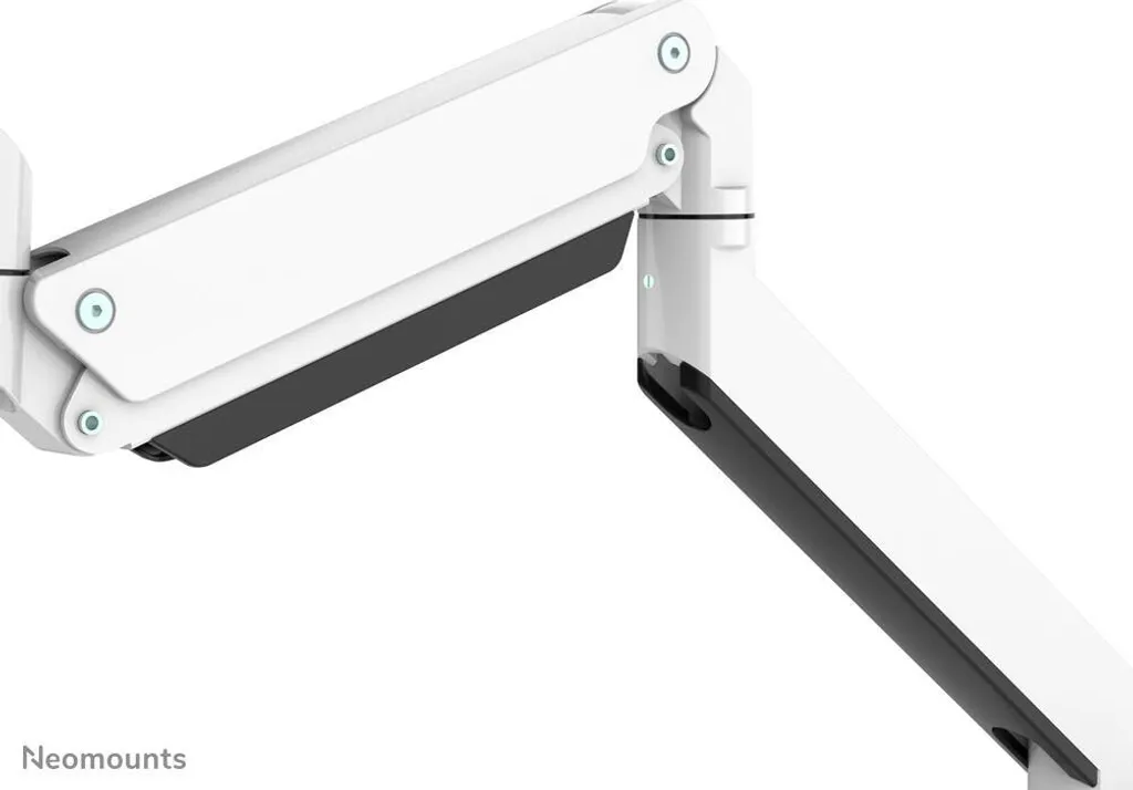 Support de Bureau Triple Écran 10-27" Neomounts TIS Articulé Blanc