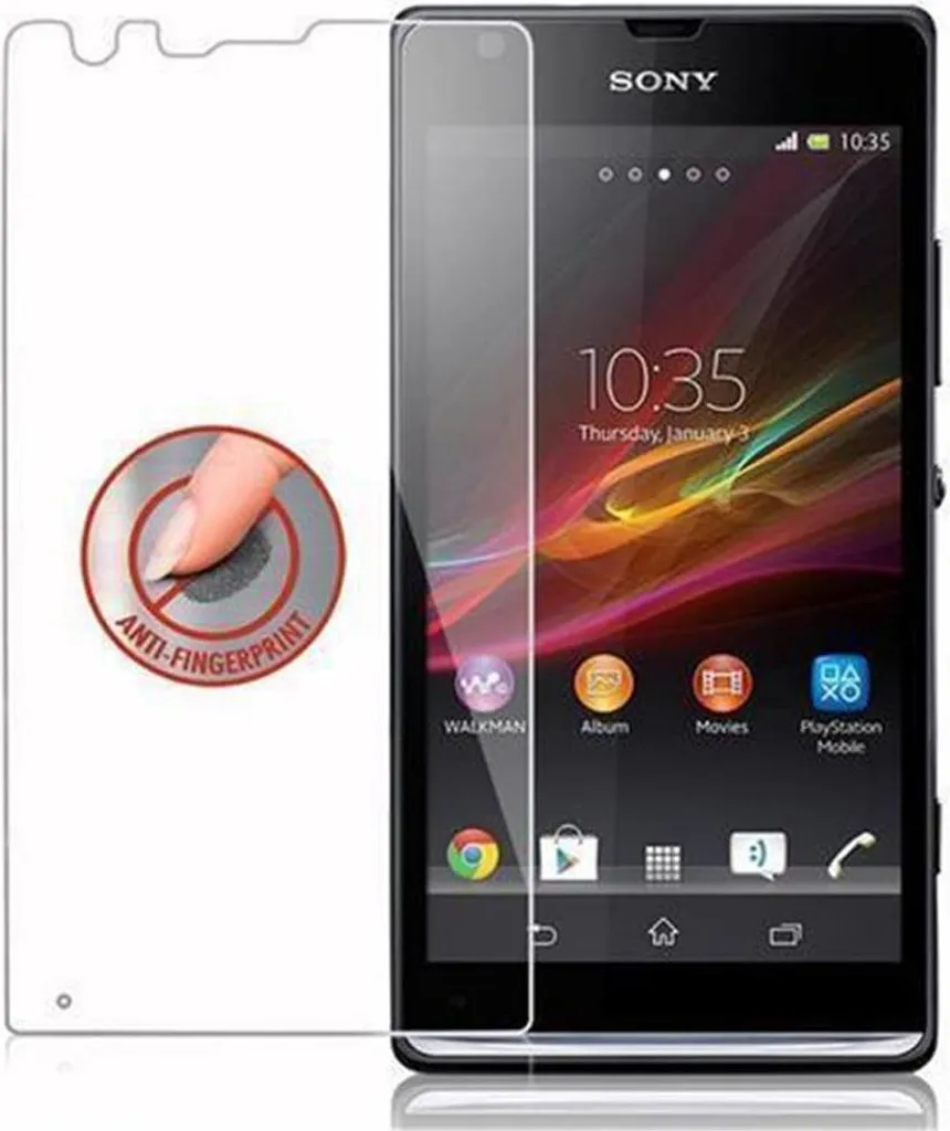 Pellicola Salvadisplay in Vetro Temperato Infrangibile per Sony Xperia