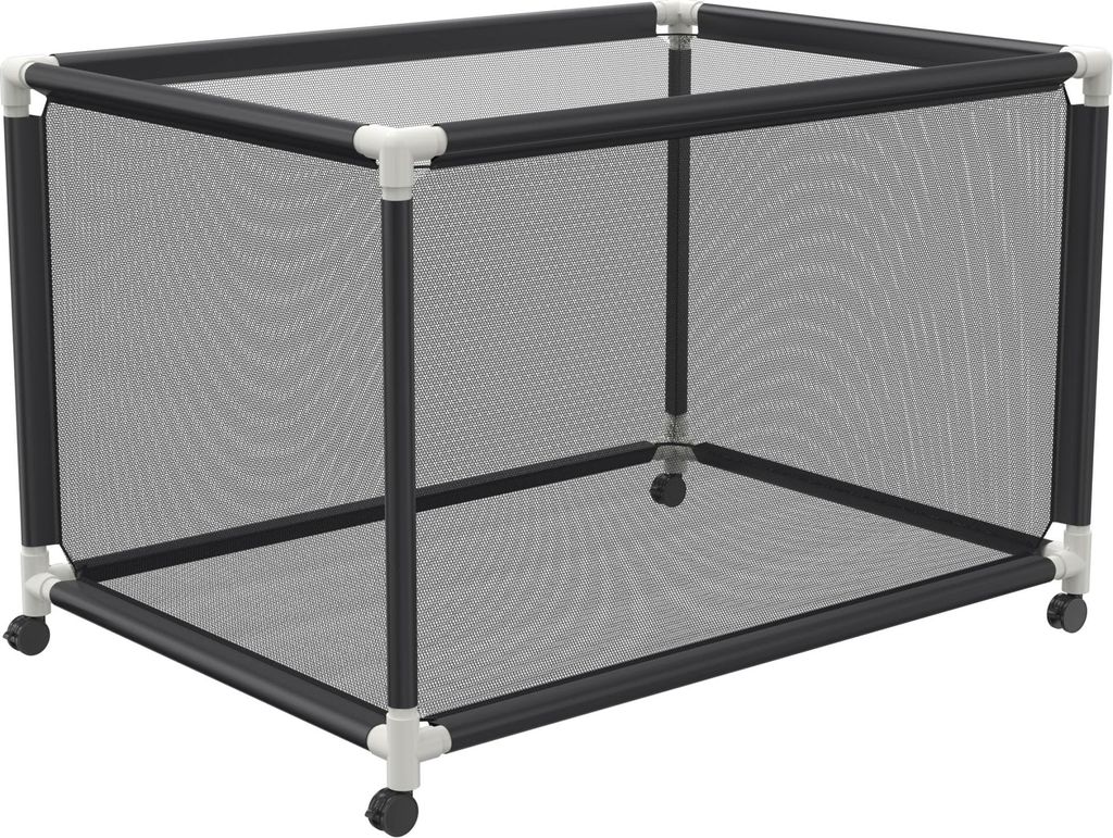 TRMLBE Úložný kontajner so 4 kolieskami, 122x78x88 cm Veľký Obrázok produktu 