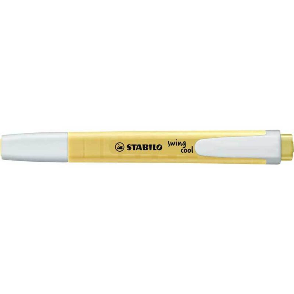 STABILO swing cool Pastel, 1 kusov, Žltá, Hrot dláta, Obrázok produktu 