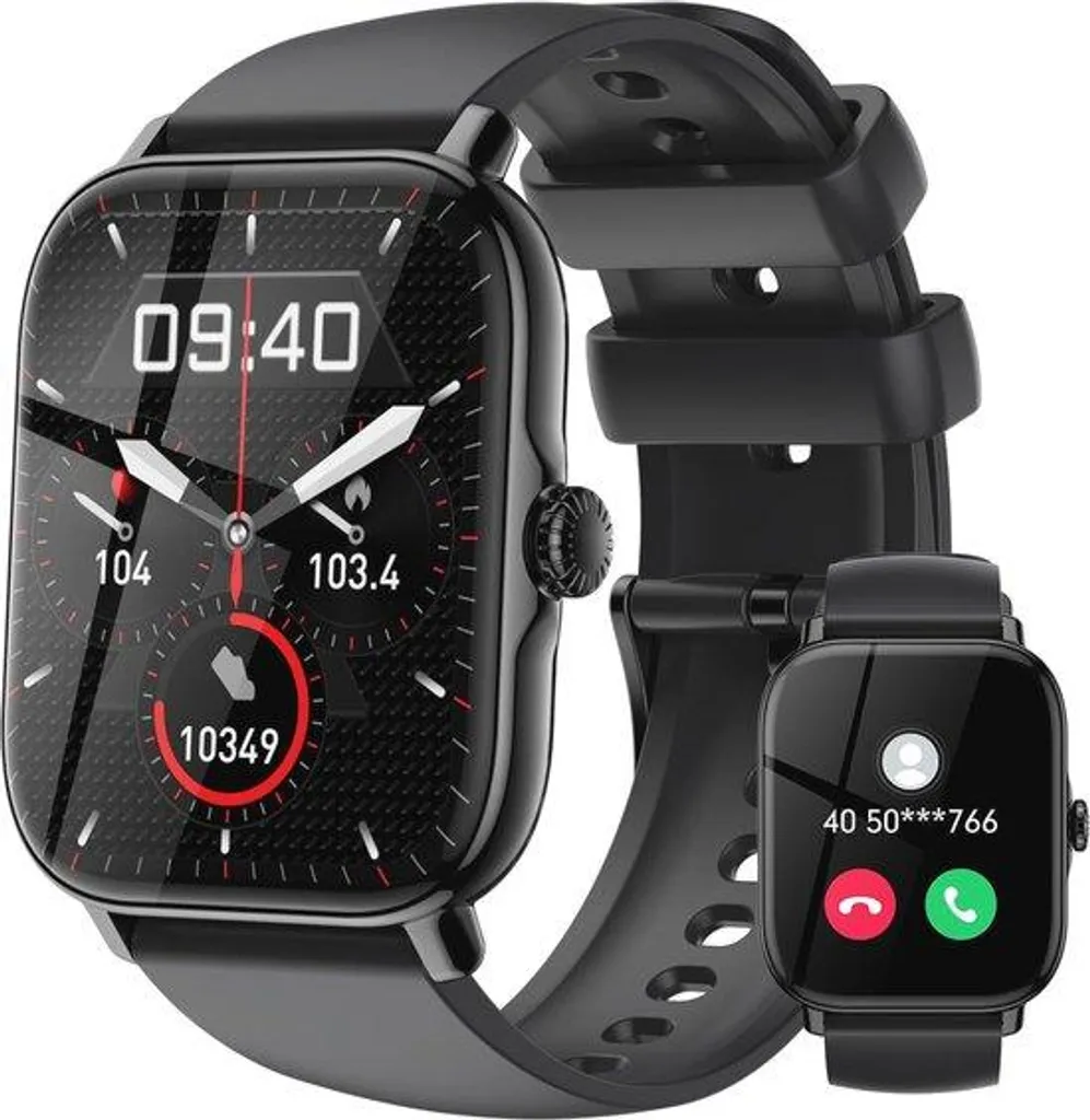 Montre connectée pour appels mains libres et suivi sport quotidien