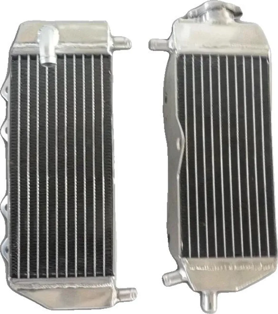Radiateur Yamaha aluminium anti-fuite soudure TIG montage gauche/droit
