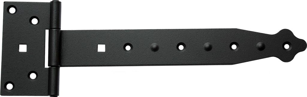 Kreuzgehänge T-Scharniere T-Bänder Gerollt 237 mm Produktbild 