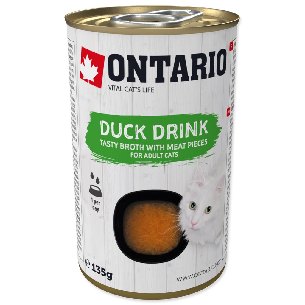 Ontario CAT Adult Drink Ente 135g