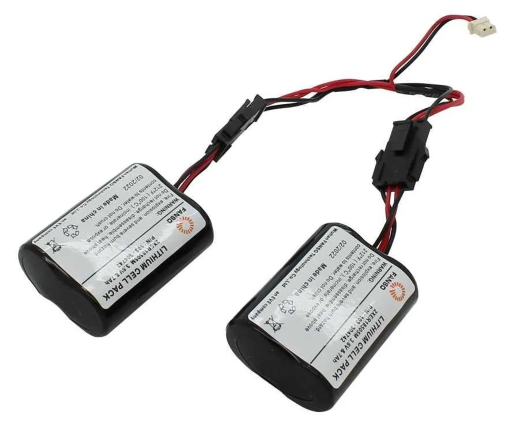 Batterie Visonic 103-304742-2 2XER18505M pour MCS-740 et SR-740 PG2
