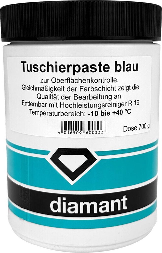 PAULIMOT Diamant Tuschierpaste blau, Dose mit 700 Gramm Inhalt