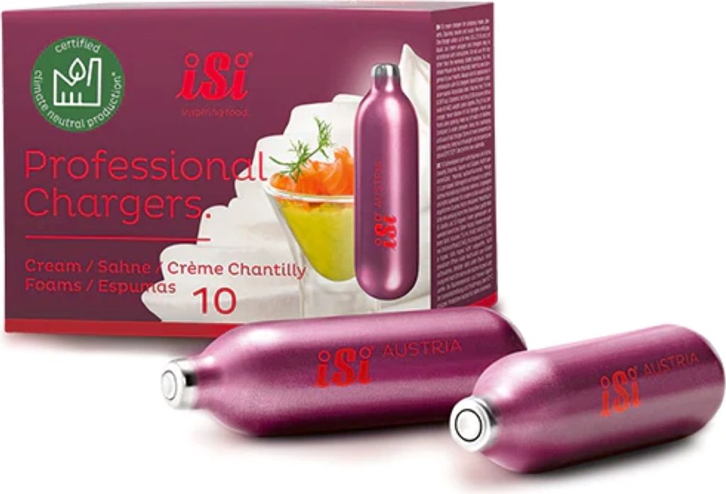ISI Sahnekapsel Professional Chargers 10er Pack Produktbild 5