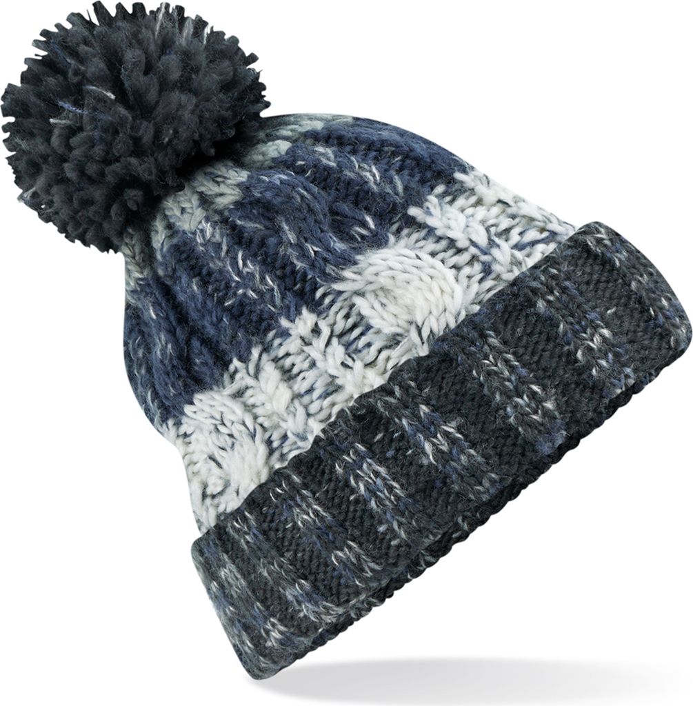 Beechfield B486 | Cavatappi Pom Pom Beanie Cappello Immagine del prodotto 