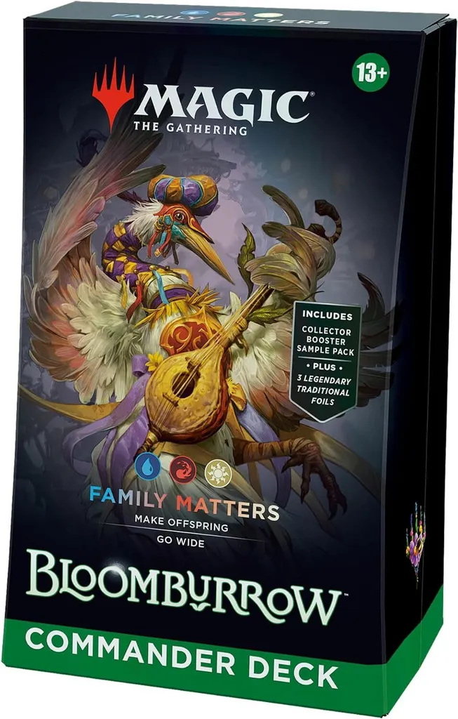 Magic The Gathering Bloomburrow Commander Deck Family Matters Anglais