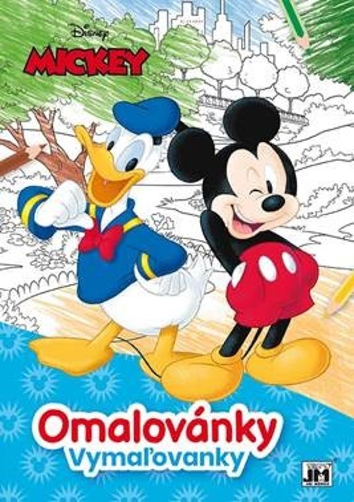 Page à colorier A4 Mickey Mouse Image du produit 
