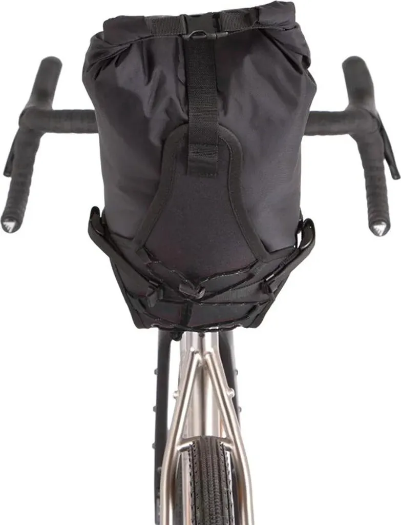 Sacoche Selle Bikepacking Restrap 8L Noir pour Randonnée Vélo Gravel