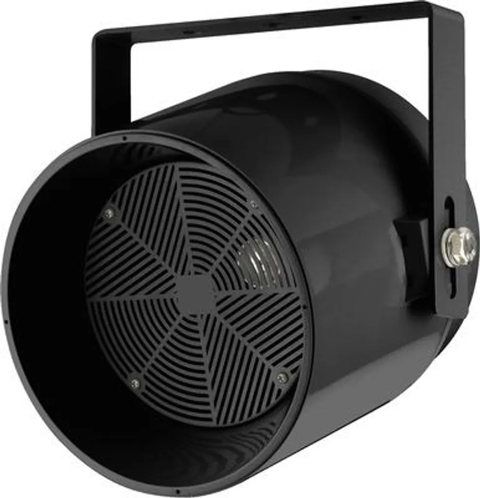 Haut-parleur de Plafond Encastrable Noir Monacor EDL-250/SW 100V