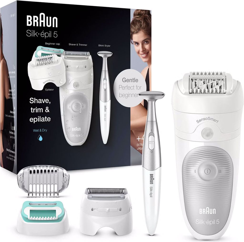 Braun Braun Silk-épil 5 5-825 Epilierer für sanfte Produktbild 