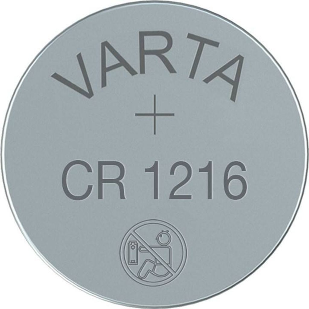 Varta 06216101401 1. Batería electrónica Varta CR 1216 Imagen del producto 
