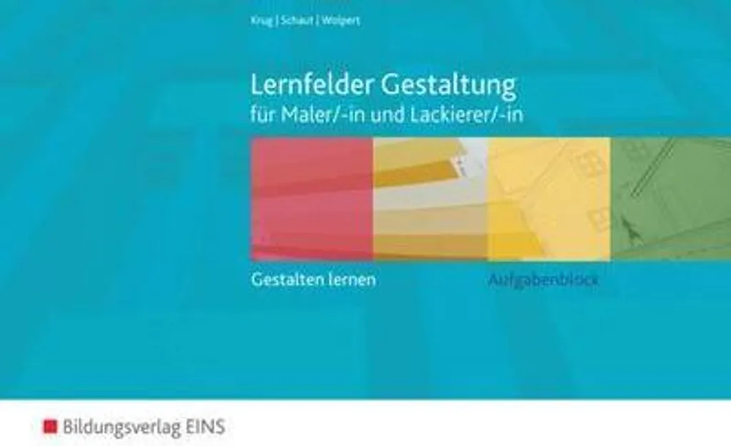 Cahier d'activités Lernfelder Gestaltung pour Apprentis en Design A4