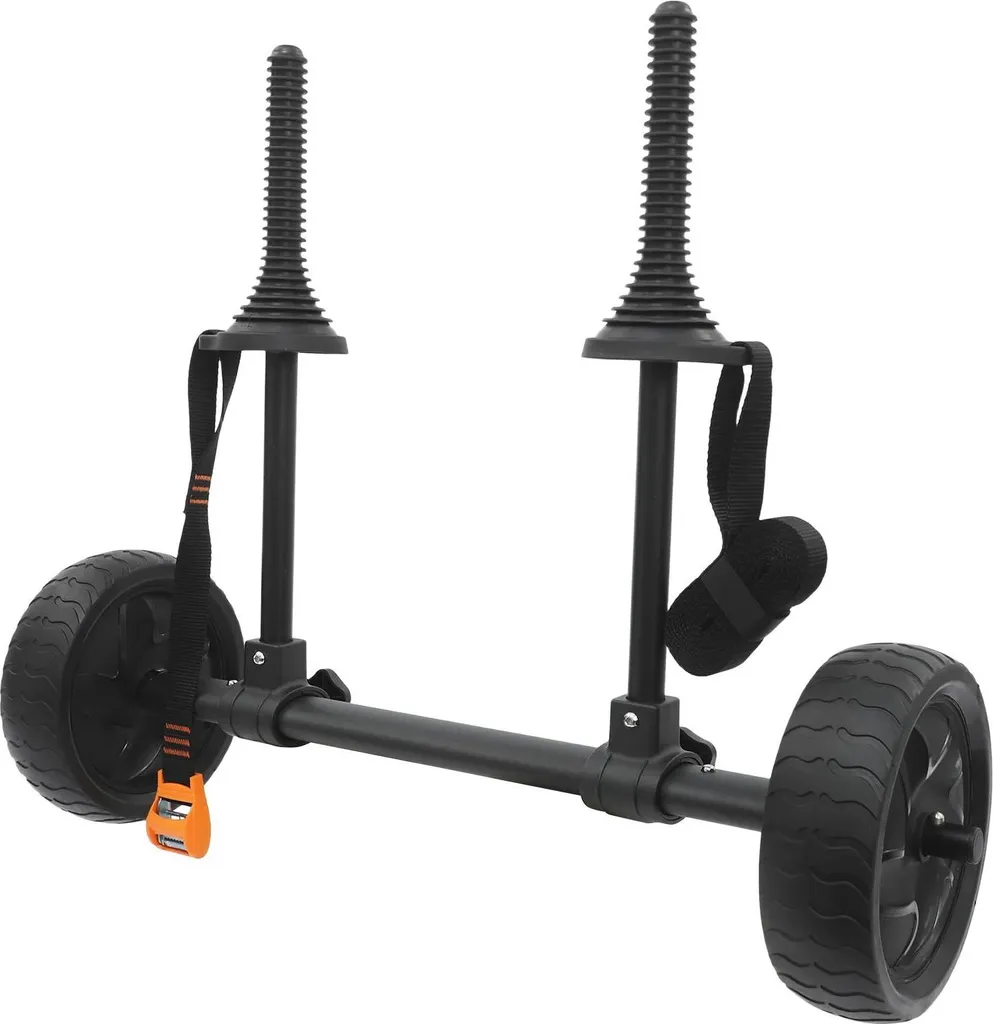 Chariot de transport pour kayak et canoë - Largeur réglable 6-28 cm
