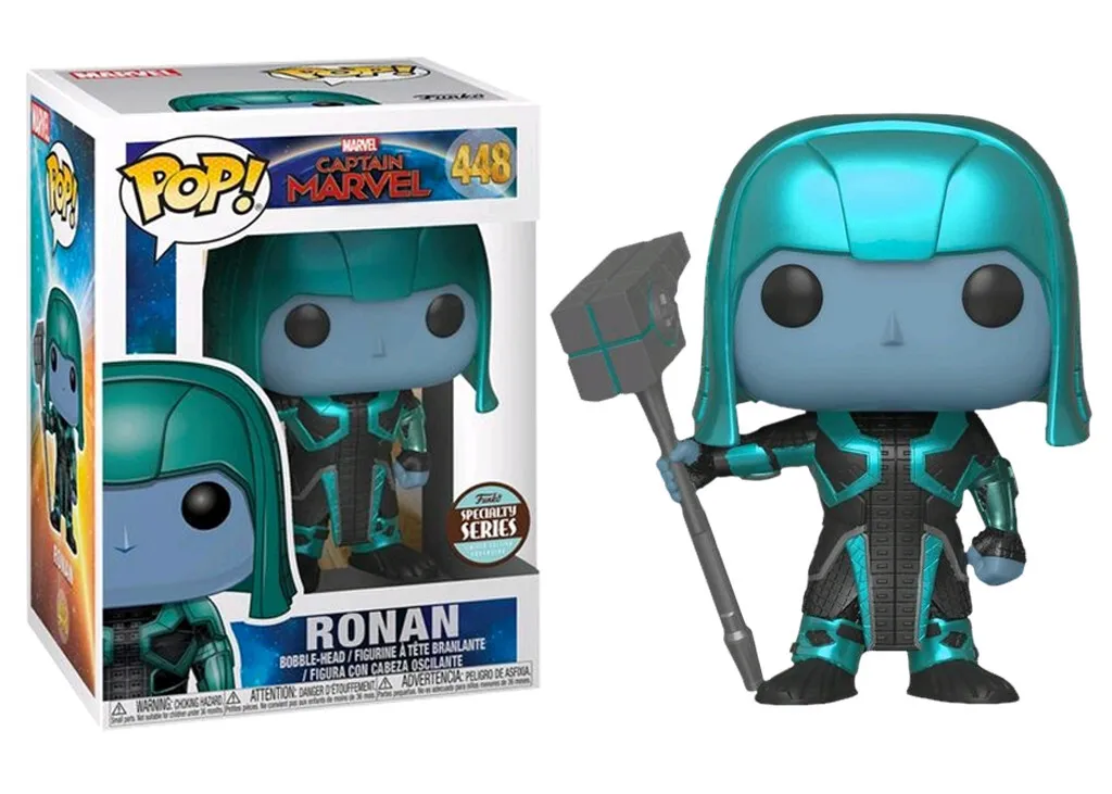 Figurine de collection Ronan 448 Funko Pop Marvel Captain Marvel originale