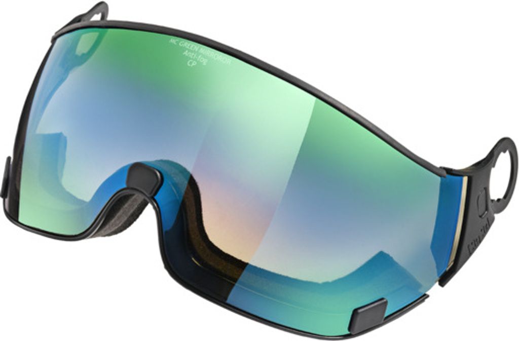 CP Skihelmvisier 22 multicolour green Mirror Wechselvisier 2.7 für Skihelme CP inkl. foam