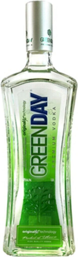 Vodka Green Day 1L ukrainischer Premium Wodka Produktbild 
