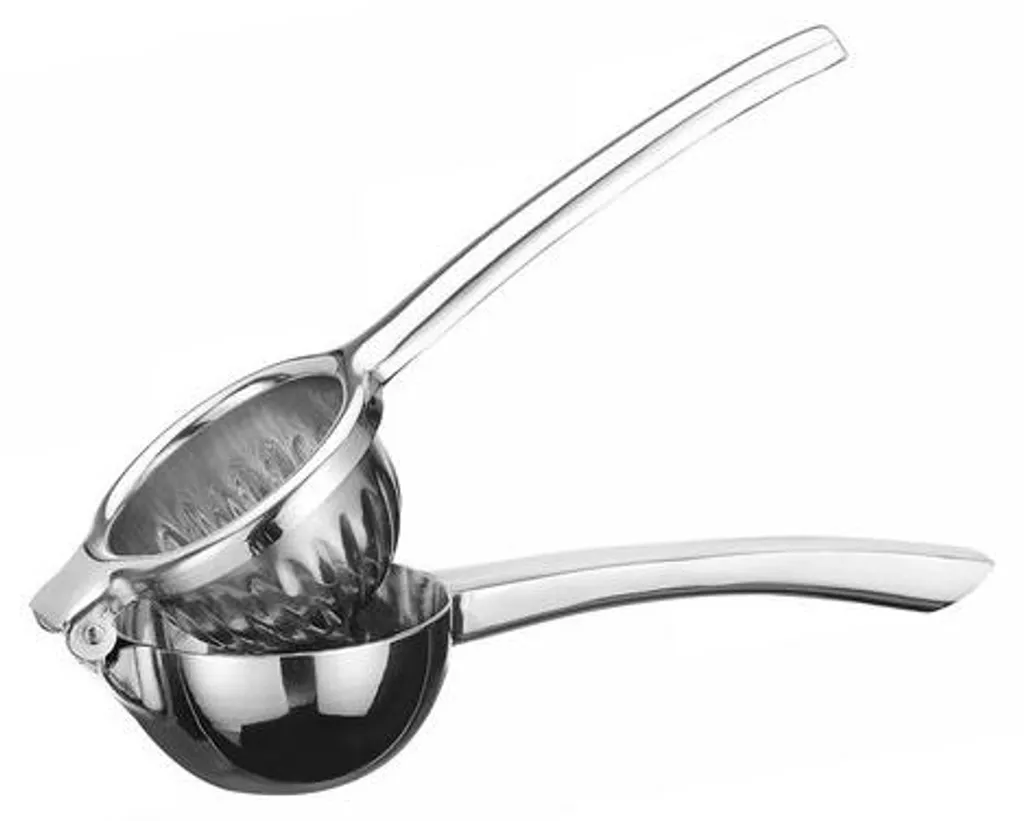 Presse-citron manuel ergonomique grand format en inox haute qualité