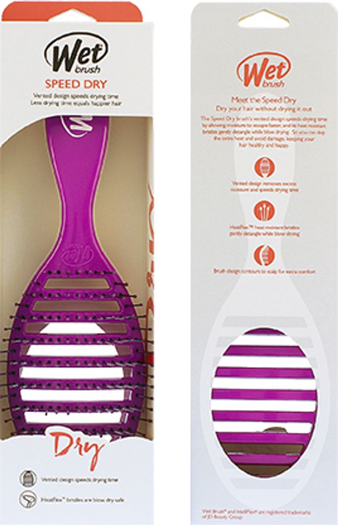 Wet Brush - Speed Dry Hairbrush - Hair brush that speeds up Immagine del prodotto 