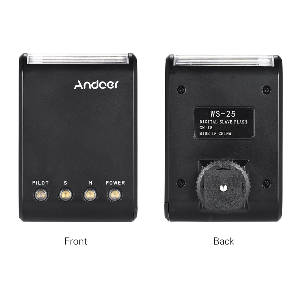 Andoer WS-25 Profesionální, přenosný mini digitální slave Obrázek produktu 2