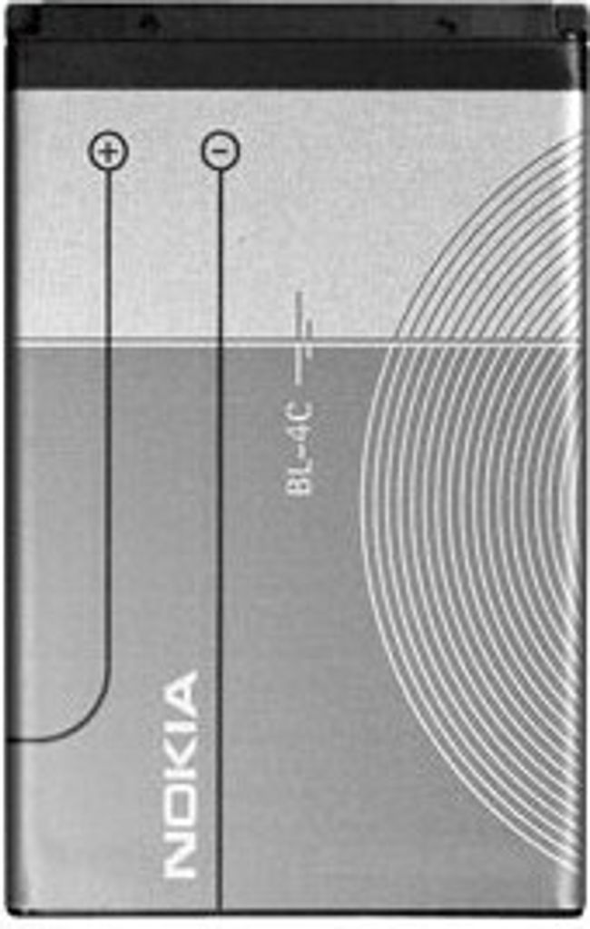 Nokia BL4C, Akku, Grau, Lithium-Ion (Li-Ion), 1661 5100 Produktbild 