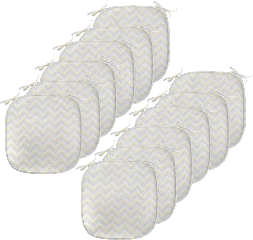 Cuscini Sedie Cucina 40x40 Impermeabili ABAKUHAUS - Pack 12 Pezzi