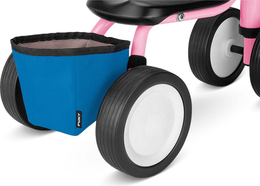 PUKY RT1 Rahmentasche blau, für PUKYlino & WUTSCH, Klettverschluss, wasserabweisend, robustes Polyester, ideal für Spielzeug & Snacks unterwegs