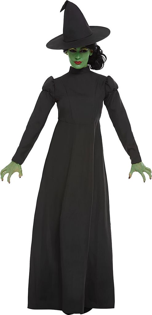 Wicked Witch Hexe Kleid - Halloween Kostüm Damen Größe: M