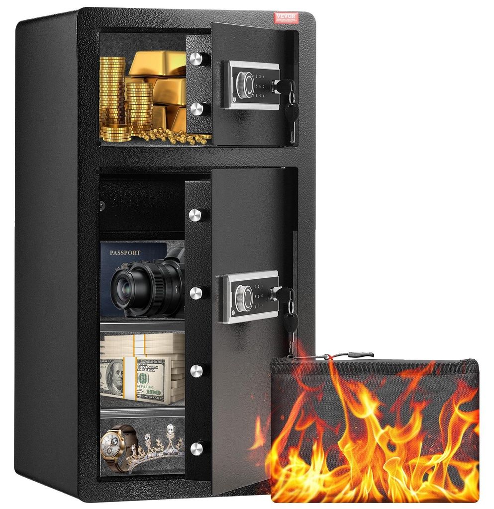 VEVOR Coffre-fort avec porte-monnaie ignifuge, coffre-fort Image du produit 