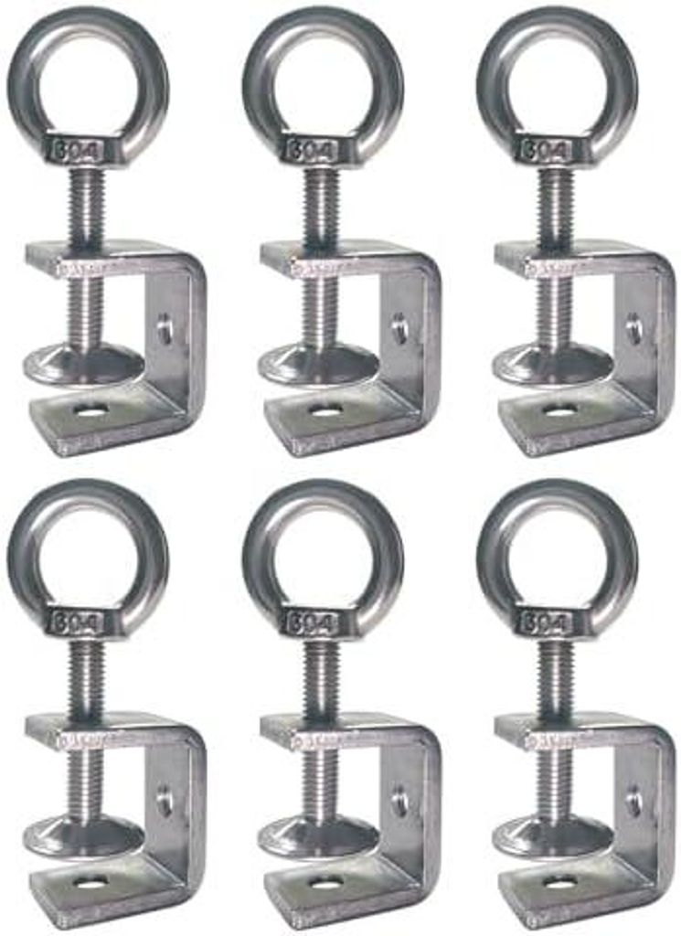 6 Stück C Klemme Klein 0-25mm Einstellbar Kieferöffnungen Produktbild 