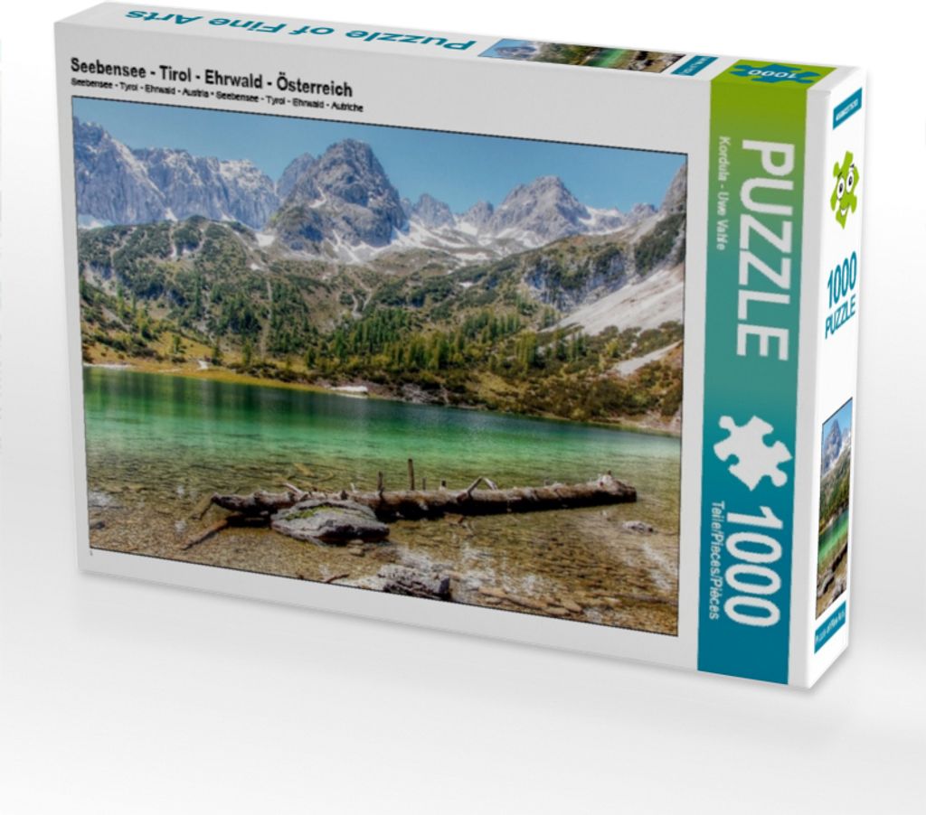 Calvendo Seebensee - Tirol - Ehrwald - Österreich 1000 Teile Puzzle quer 640x480mm, ; 7355921