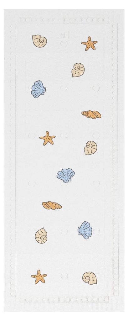 Wanneneinlage Beach Multicolor 36 x 92 cm