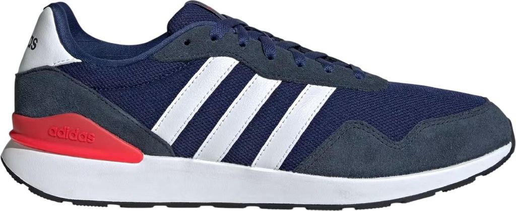 Adidas Run 60s 4.0 Classic Retro Sneaker Sportschuhe blau/weiss/rot JR6620, Schuhgröße:42 2/3 EU