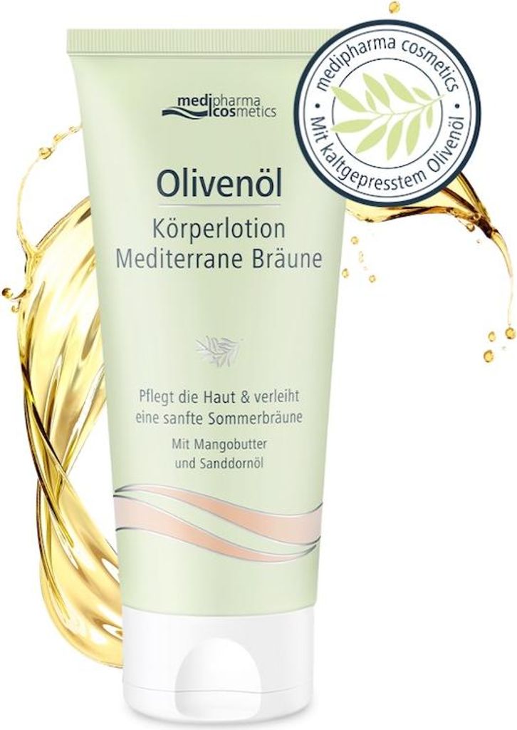 Olivenöl Körperlotion mediterrane Bräune 200 ml
