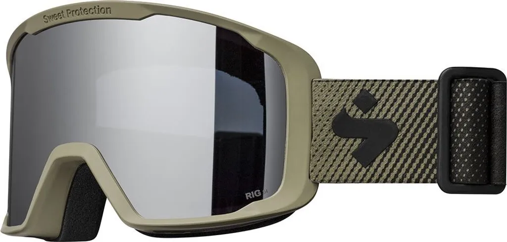 Sweet Protection Ripley Rig Reflect Masque de Ski Vert Obsidian CAT3