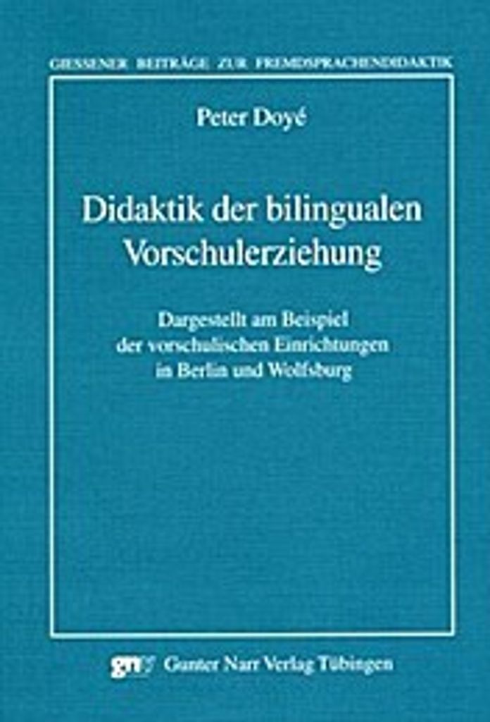Didaktik der bilingualen Vorschulerziehung