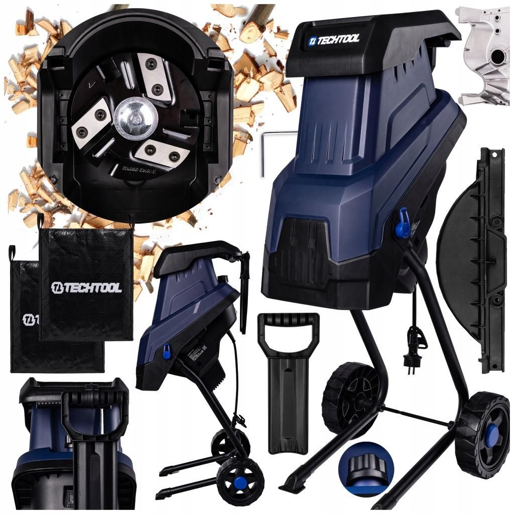 TECHTOOL TTBS01 drvič konárov elektrický 2400W, nože SK5, Obrázok produktu 