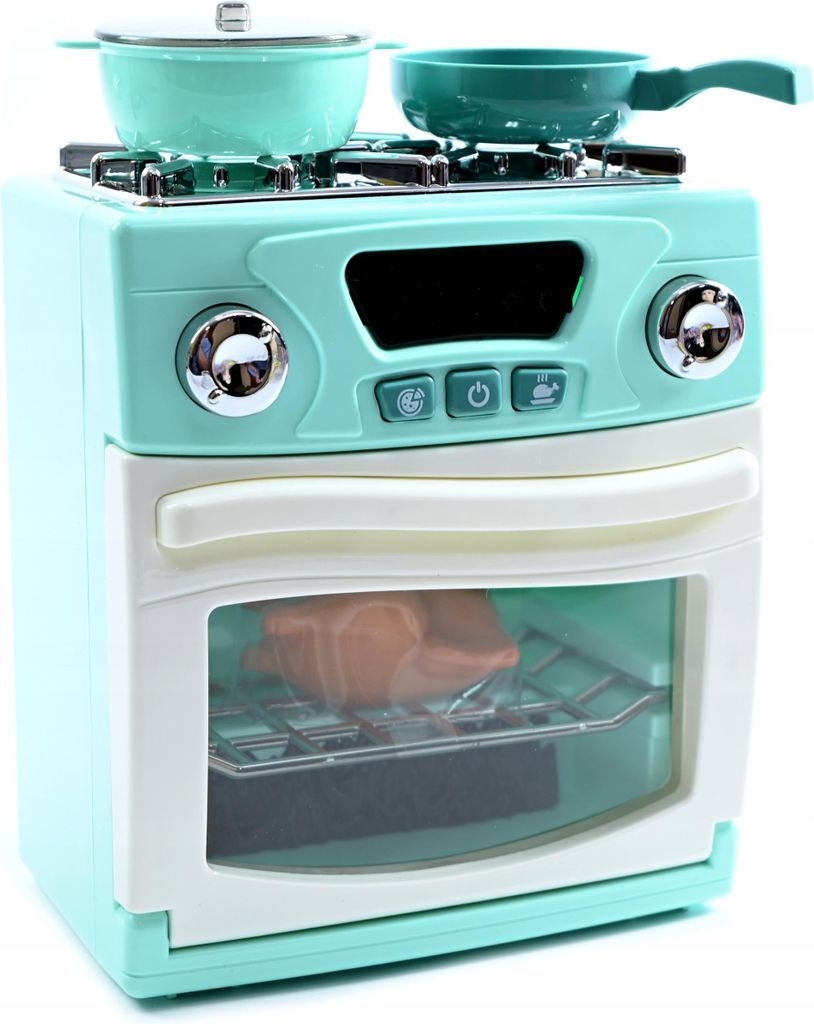 Mini Kinderküche Spielzeug mit Licht & Sound Herd Backofen Rollenspiel Zubehör