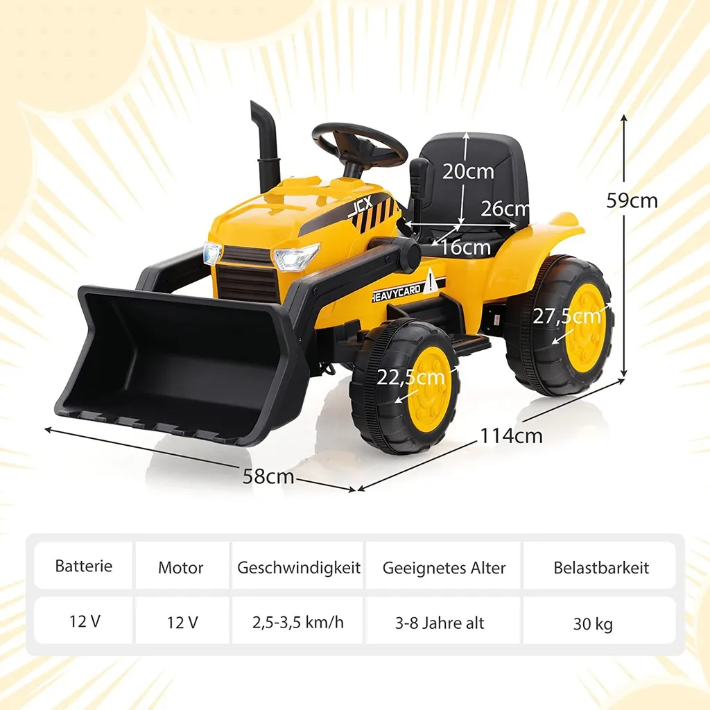 Pelle Excavatrice Électrique 12V : Sécurité et Démarrage Progressif