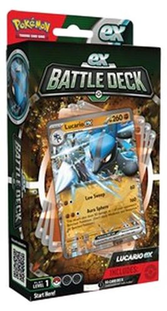 Pokemon Lucario ex Battle Deck German
