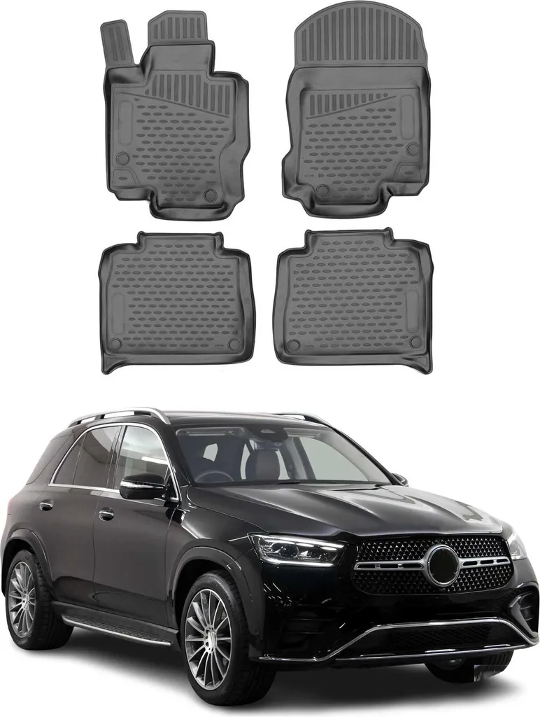 Offerta Set Tappetini TPE Mercedes GLE V167 (2019-2024) - Gomma 4 Pezzi