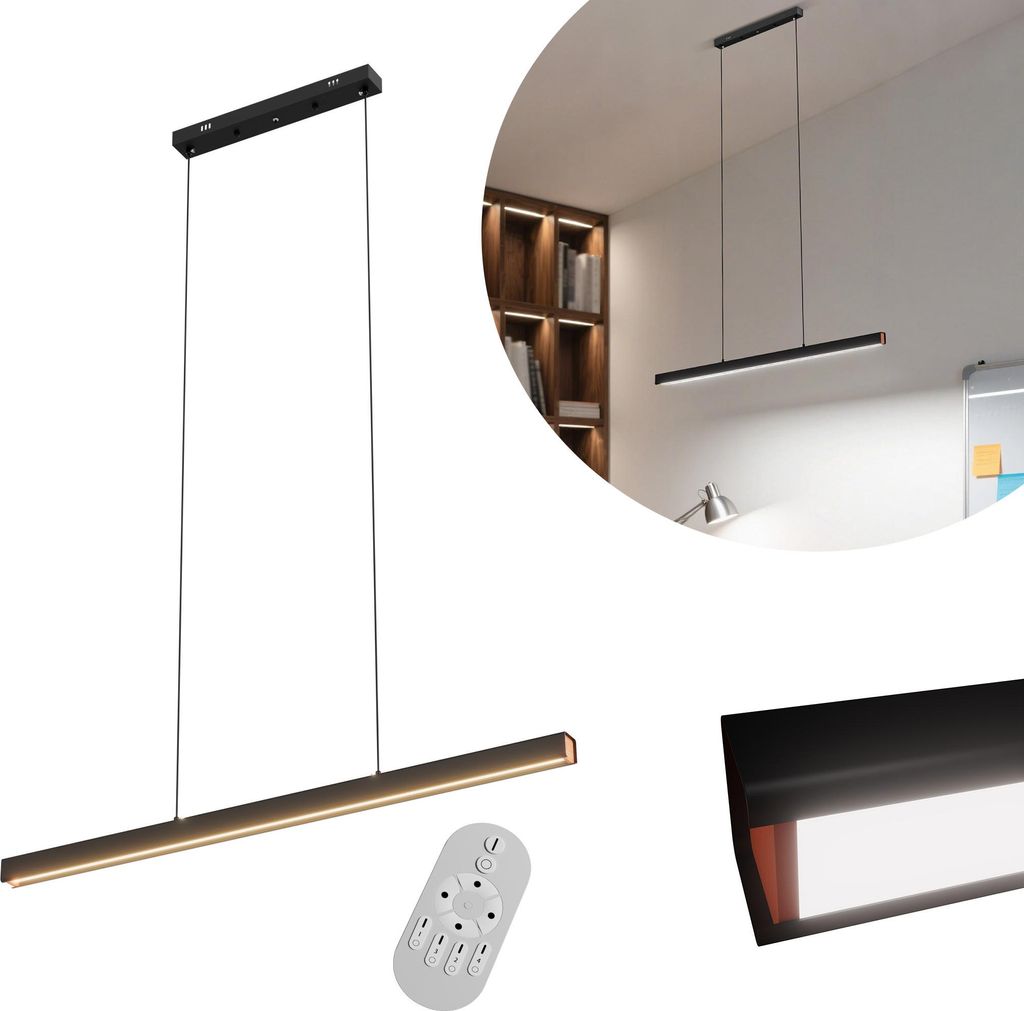 UISEBRT 100cm LED závěsné světlo 36W Stmívatelné, výškově Obrázek produktu 