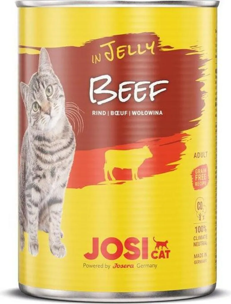 Pâtée pour chat JosiCat en gelée Josera 12 x 400g nourriture humide