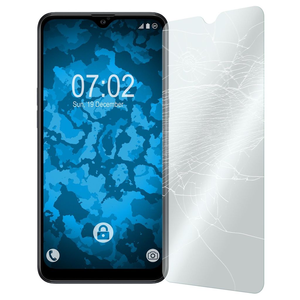 1er-Pack PhoneNatic Glas-Folie klar kompatibel mit Samsung Galaxy A10s - Panzerglas für Galaxy A10s