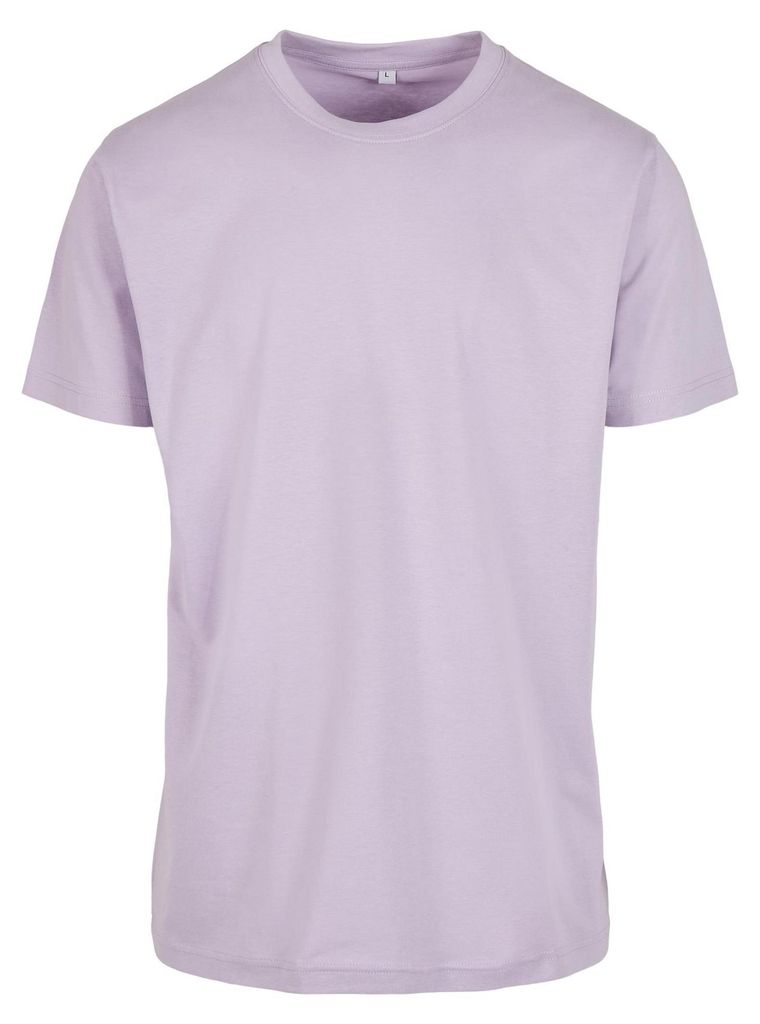 Build Your Brand - T-Shirt Rundhalsausschnitt für Herren/Damen Uni LT1926 (XL) (Flieder)