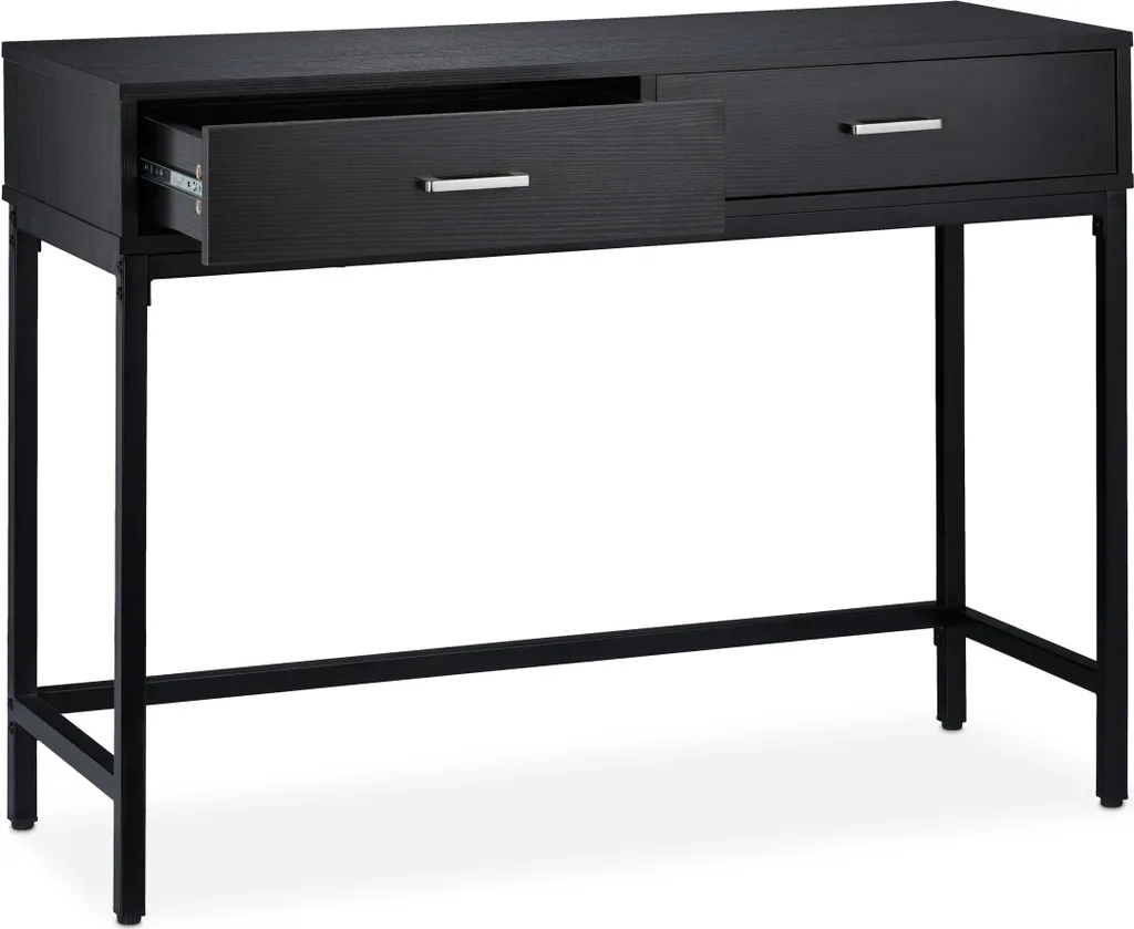 Table console avec 2 tiroirs pour entrée : Organisez vos clés et sacs